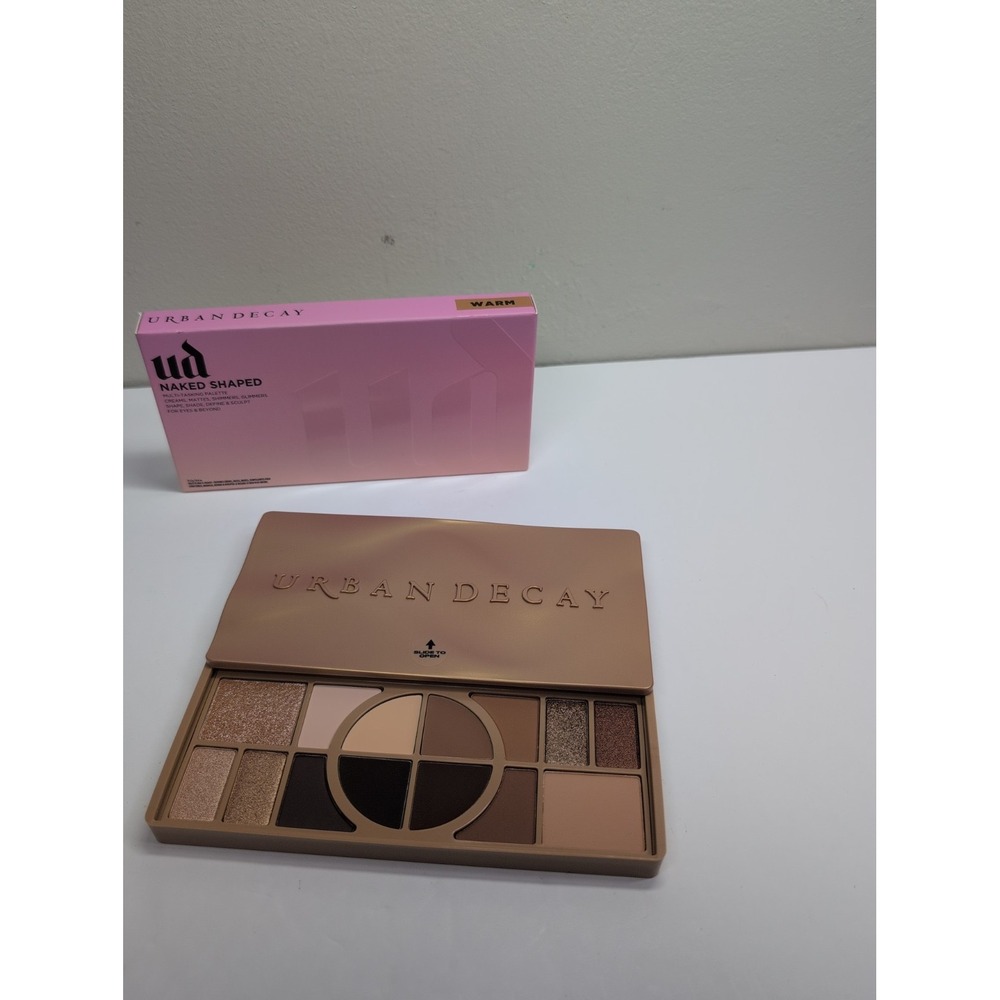 New Urban Decay Multi-Tasking Makeup Eyes & Face Palette~Warm-Toned~Full Size